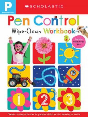 Pen Control Wipe-Clean Workbook by Various