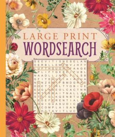 Rustic 224 Large Print Wordsearch by Unknown