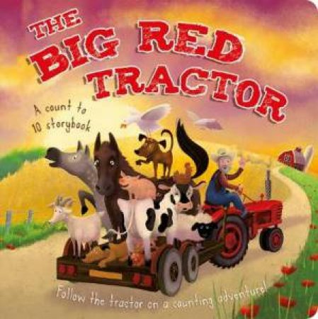 Big Red Tractor Padded Board Book by Various