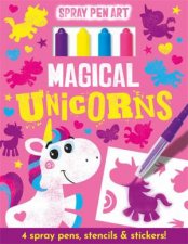 Magical Unicorns  Spray Pen Art