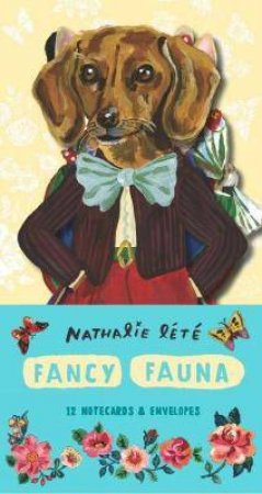 Fancy Fauna: 12 Notecards & Envelopes by Nathalie Lete