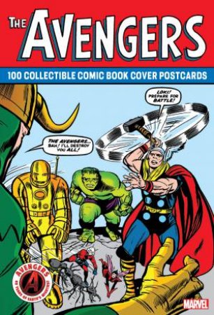 Avengers: 100 Collectible Comic Book Cover Postcards by Marvel Entertainment