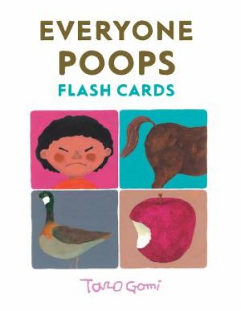 Everyone Poops Flash Cards by Taro Gomi