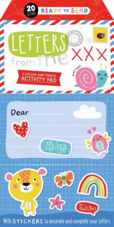 Letters From Me: A Colour-And-Create Activity Pad by Amy Boxshall & Beverley Hopwood