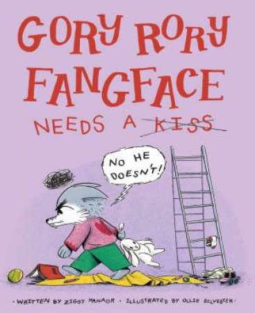 Gory Rory Fangface Needs a Kiss by Ziggy Hanaor & Ollie Silvester