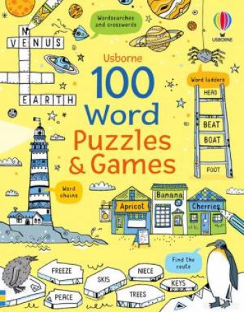 100 Word Puzzles And Games by Phillip Clarke