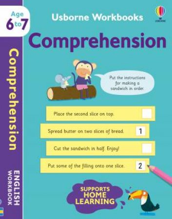 Usborne Workbooks Comprehension 6-7 by Caroline Young & Marta Cabrol