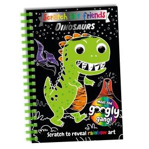 Scratch Art Friends: Dinosaurs by Various