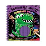 Scratch Art Sequins Dinosaur World