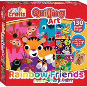 Creative Craft Kit: Quilling Art - Neon Friends by Various