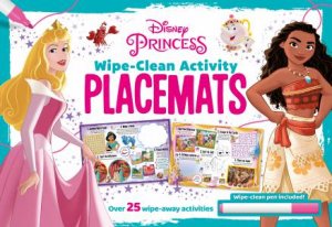 Disney Princess: Wipe-Clean Activity Placemats by Various