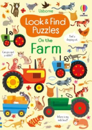 Look And Find Puzzles On the Farm by Kirsteen Robson & Gareth Lucas