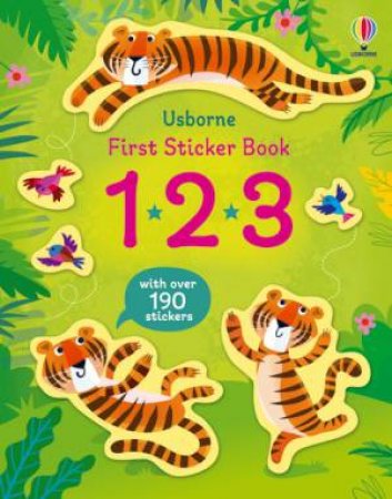 First Sticker Book 123 by Alice Beecham & Gareth Lucas