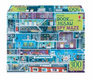 Usborne Book and Jigsaw Spy Mazes by Sam Smith & Various