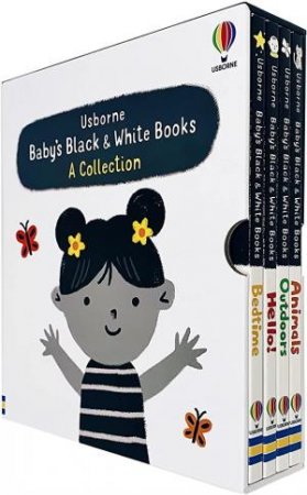 Baby's Black & White Books Collection by Grace Habib, Mary Cartwright