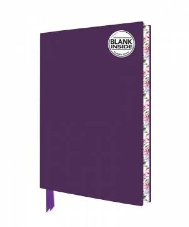 Blank Artisan Art Notebook: Purple by Flame Tree Studio