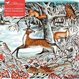 1000-Piece Jigsaw: Angela Harding, Winter Wonderland by Flame Tree Studio