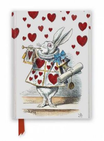 Foiled Journal #324: Alice in Wonderland, White Rabbit by FLAME TREE STUDIO