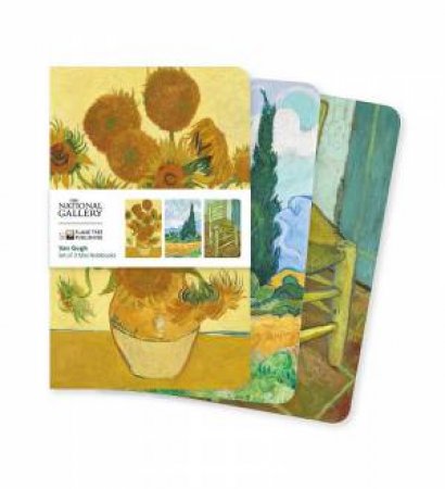 Mini Notebook Collection: Van Gogh (Set of 3) by FLAME TREE STUDIO