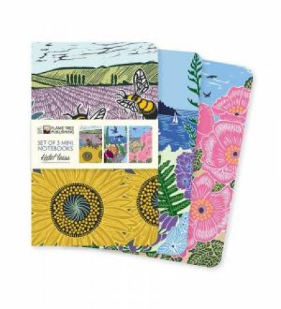 Mini Notebook Collection: Kate Heiss (Set of 3) by FLAME TREE STUDIO