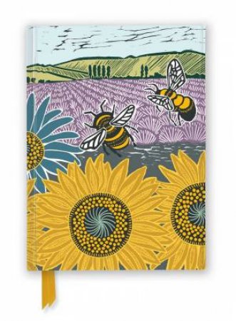 Foiled Journal #326: Kate Heiss, Sunflower Fields by FLAME TREE STUDIO