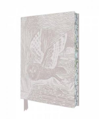 Artisan Art Notebook: Angela Harding, Marsh Owl by FLAME TREE STUDIO