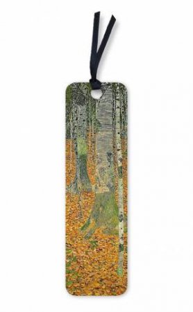 Bookmarks: Gustav Klimt, The Birch Wood (pack of 10) by FLAME TREE STUDIO