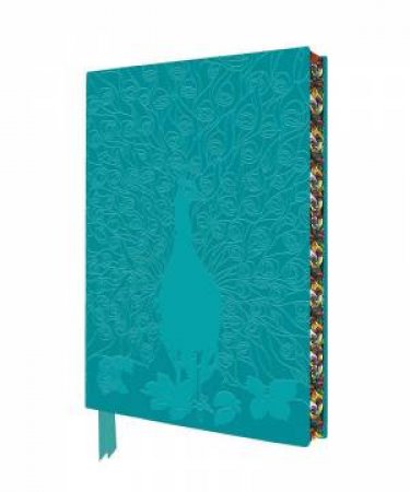 Artisan Art Notebook: Louis Comfort Tiffany, Displaying Peacock by FLAME TREE STUDIO