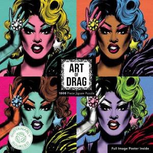 Sustainable Jigsaw: Art of Drag (1000-piece) by FLAME TREE STUDIO