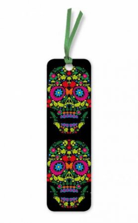 Bookmarks: Colour Skull (pack of 10) by FLAME TREE STUDIO