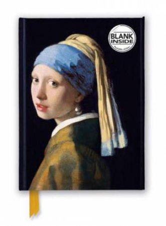 Foiled Blank Journal: Johannes Vermeer, Girl with a Pearl Earring by FLAME TREE STUDIO