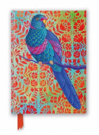 Foiled Journal: Jane Tattersfield; Blue Parrot by FLAME TREE STUDIO