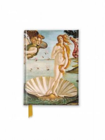 Foiled Pocket Journal: Sandro Botticelli, The Birth of Venus by FLAME TREE STUDIO