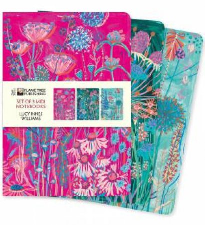 Midi Notebook Collection: Lucy Innes Williams (Set of 3) by FLAME TREE STUDIO