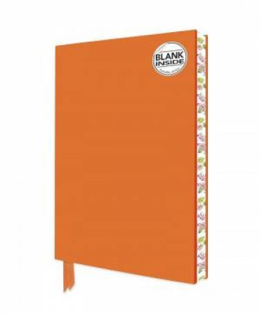 Blank Artisan Art Notebook: Orange by FLAME TREE STUDIO