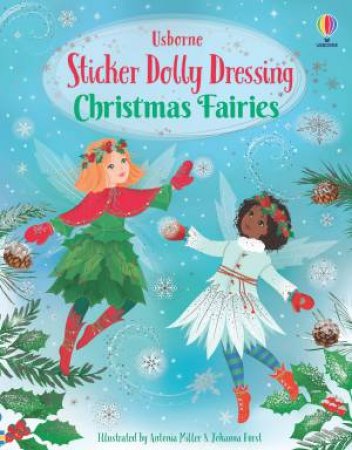 Sticker Dolly Dressing Christmas Fairies by Fiona Watt & Antonia Miller