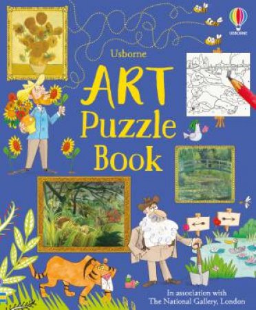 Art Puzzle Book by Rosie Dickins & Fred Blunt