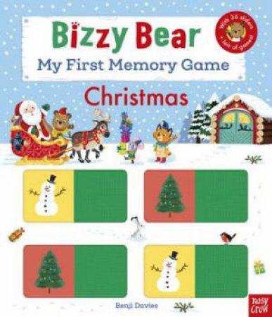 Christmas: My First Memory Game Book (Bizzy Bear) by Benji Davies