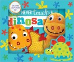 Book And Plush Boxset Never Touch A Dinosaur
