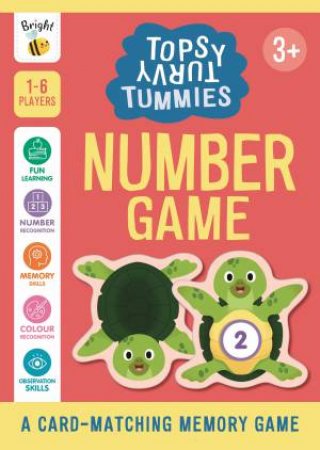 Topsy-Turvy Tummies: Number Match Turtles by Igloo