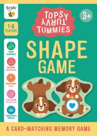 Topsy-Turvy Tummies: Shape Match Puppies by Igloo