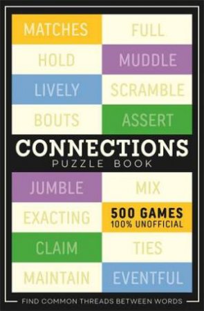 Connections Puzzle Book by Roland Hall