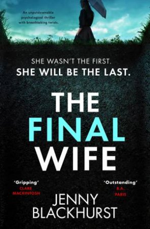 The Final Wife by Jenny Blackhurst