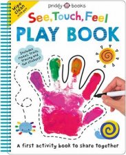 See Touch Feel Play Book Wipe and Clean Spiral