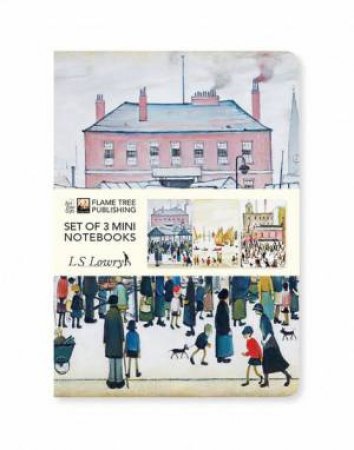 Mini Notebook Collection: L. S. Lowry (Set of 3) by Various