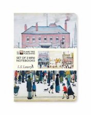 Mini Notebook Collection L S Lowry Set of 3