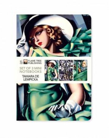 Mini Notebook Collection: Tamara De Lempicka (Set Of 3) by Various