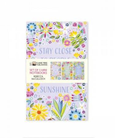 Mini Notebook Collection: Rebecca McCulloch, Positivity (Set Of 3) by Various