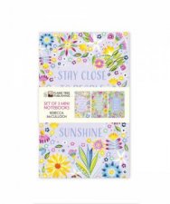 Mini Notebook Collection Rebecca McCulloch Positivity Set Of 3