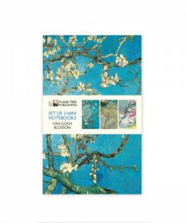 Mini Notebook Collection: Vincent Van Gogh, Blooms (Set Of 3) by Various